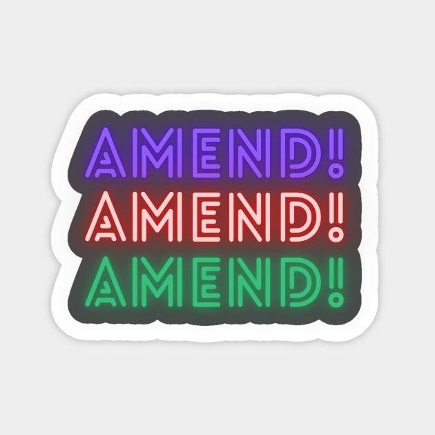 amend Sticker by Clean P